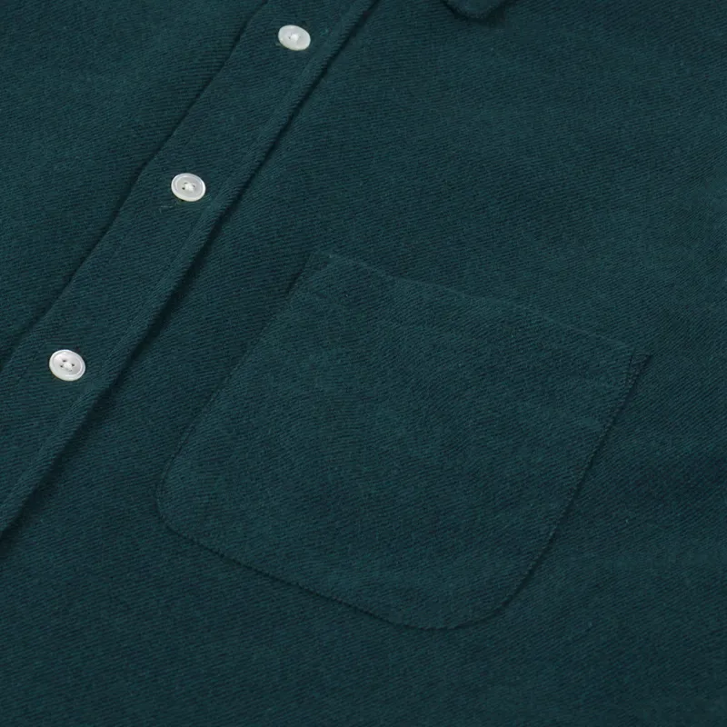 Portuguese Flannel Teca 2.0 Shirt Green-5