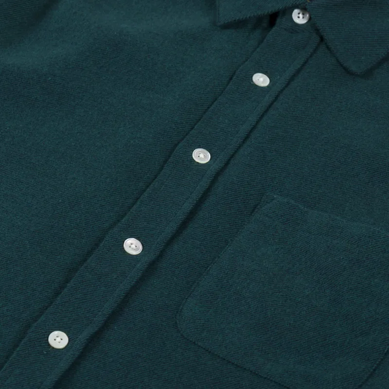 Portuguese Flannel Teca 2.0 Shirt Green-6