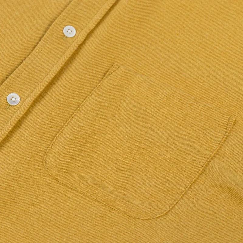 Portuguese Flannel Teca 2.0 Shirt Mustard-4