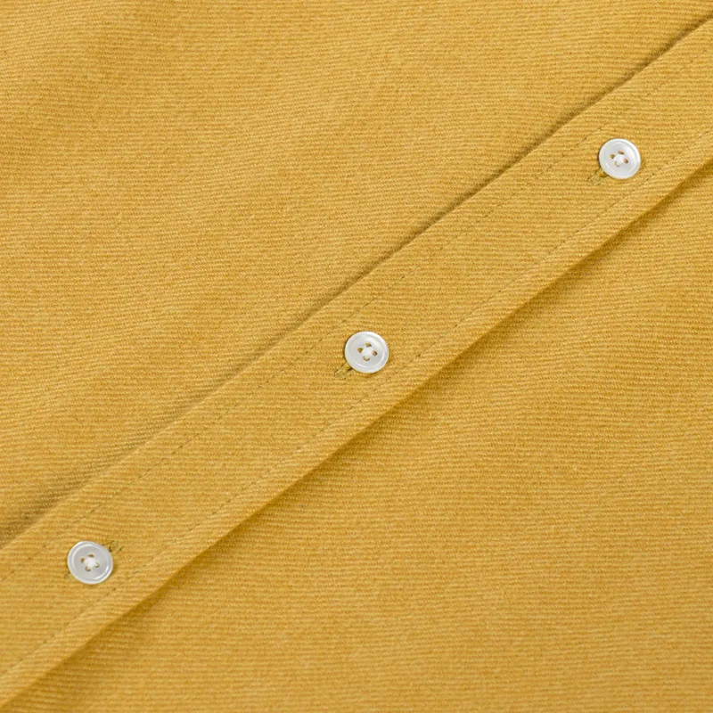 Portuguese Flannel Teca 2.0 Shirt Mustard-5