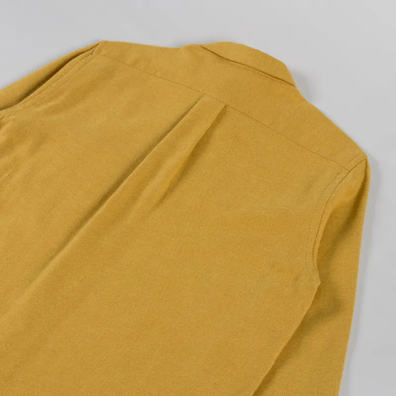 Portuguese Flannel Teca 2.0 Shirt Mustard-3