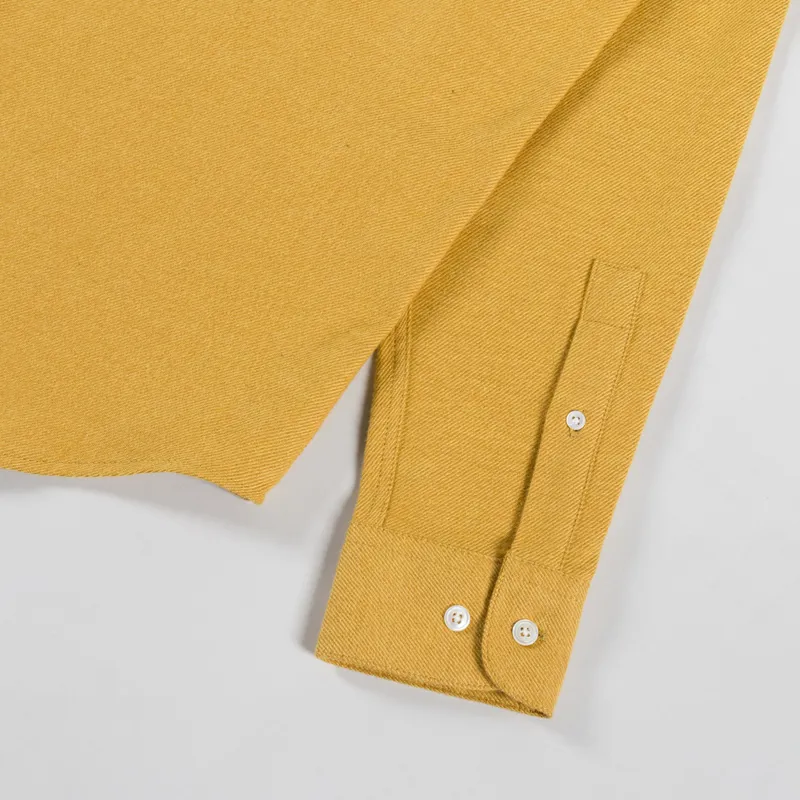 Portuguese Flannel Teca 2.0 Shirt Mustard-7