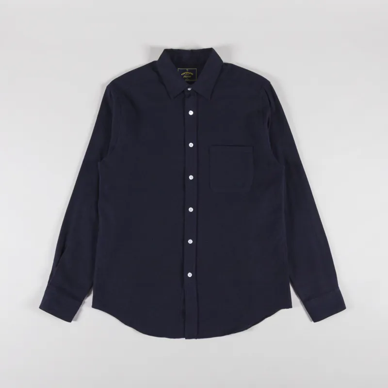 Portuguese Flannel Teca 2.0 Shirt Navy