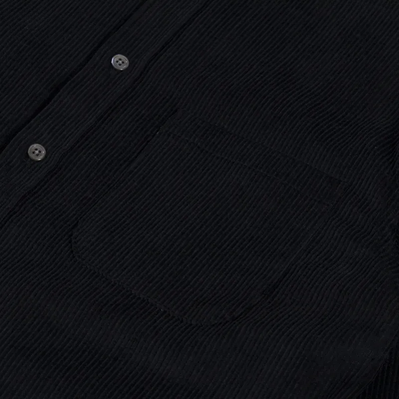 Portuguese Flannel Lobo 2.0 Shirt Black-5