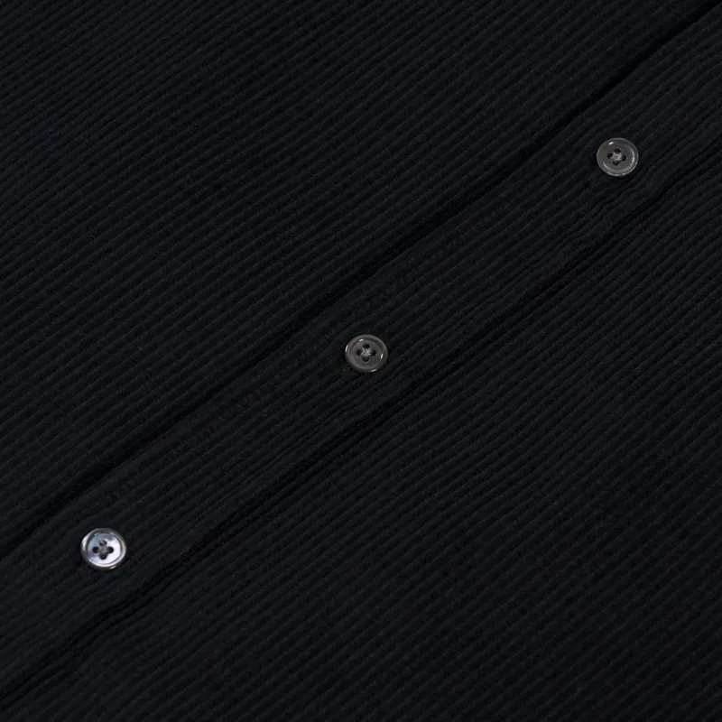 Portuguese Flannel Lobo 2.0 Shirt Black-6