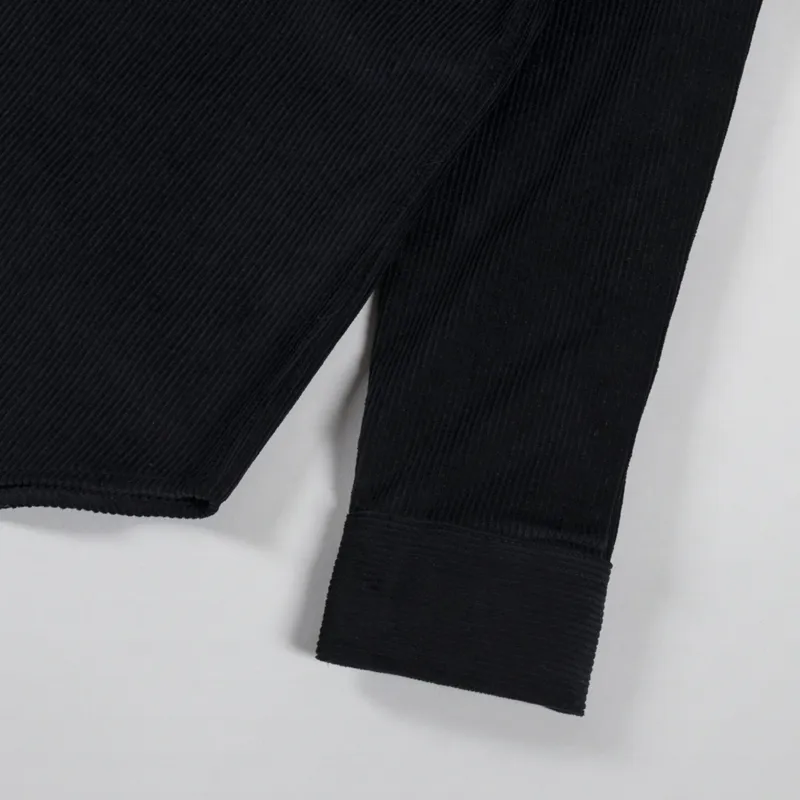 Portuguese Flannel Lobo 2.0 Shirt Black-7