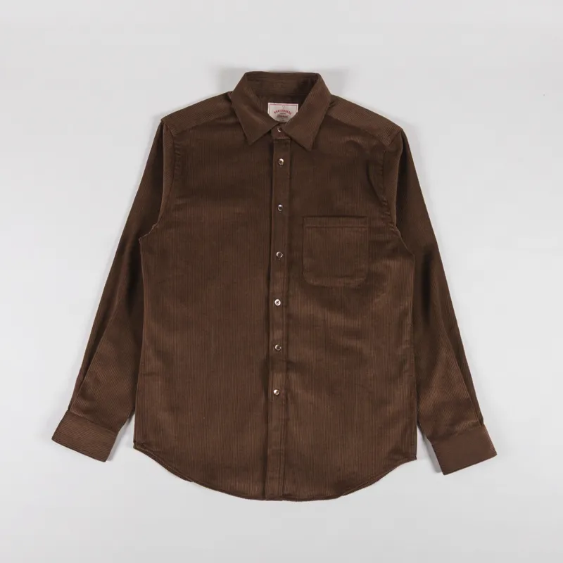 Portuguese Flannel Lobo 2.0 Shirt Brown