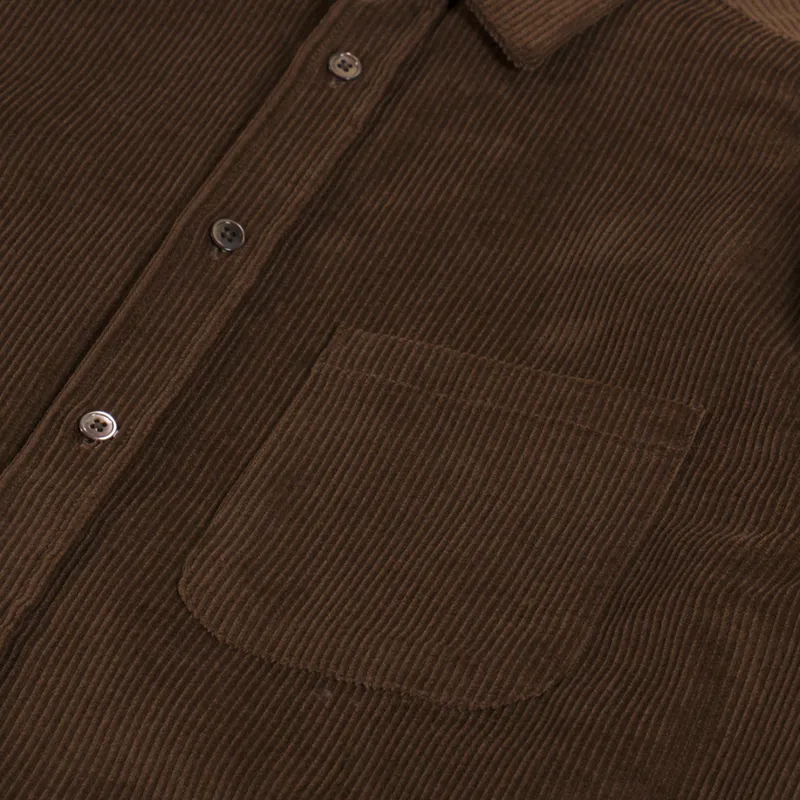 Portuguese Flannel Lobo 2.0 Shirt Brown-5