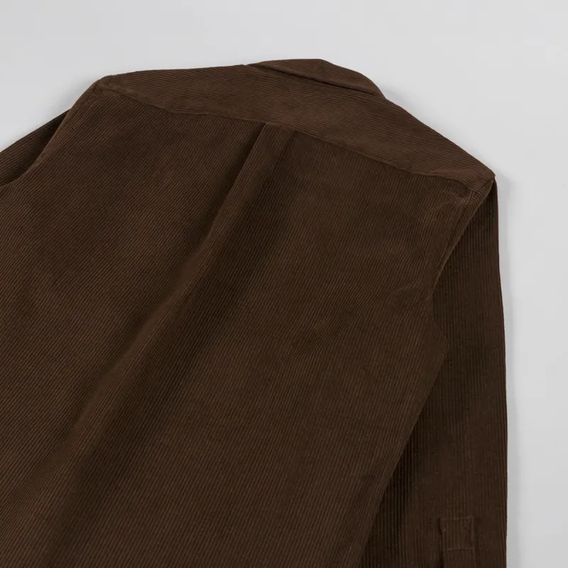 Portuguese Flannel Lobo 2.0 Shirt Brown-3