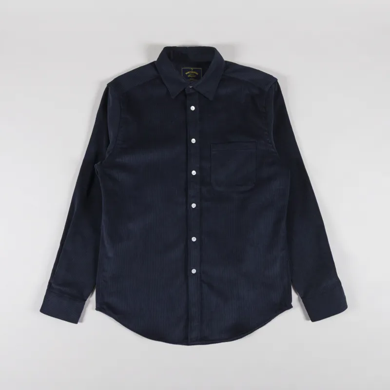 Portuguese Flannel Lobo 2.0 Shirt Navy