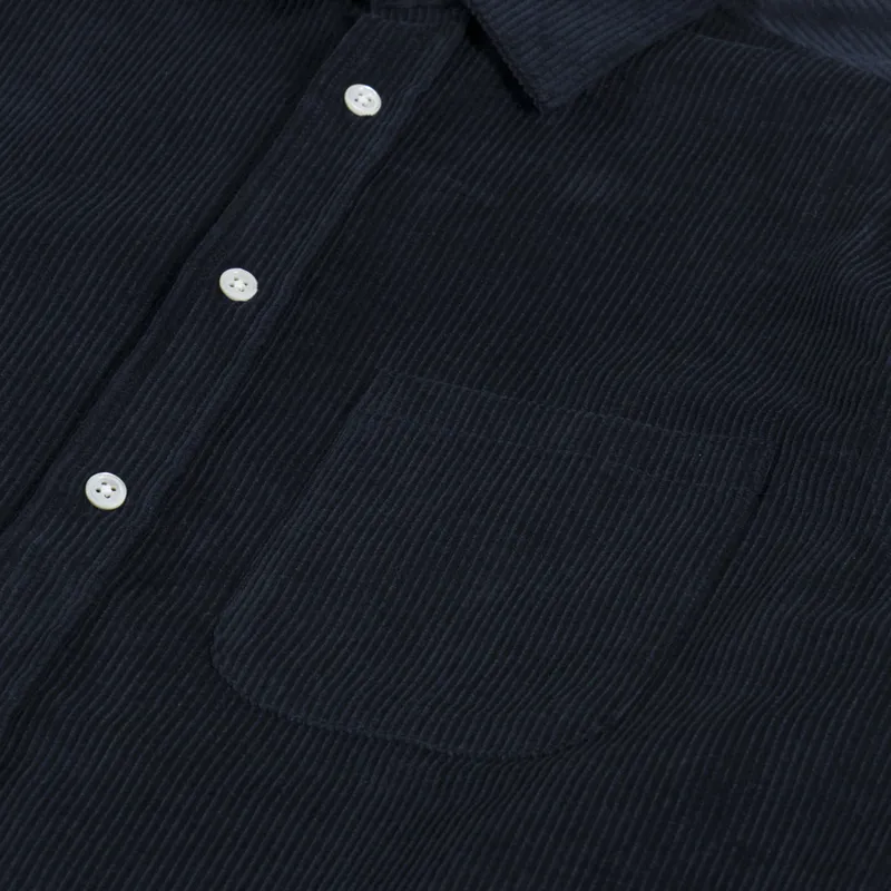Portuguese Flannel Lobo 2.0 Shirt Navy-5