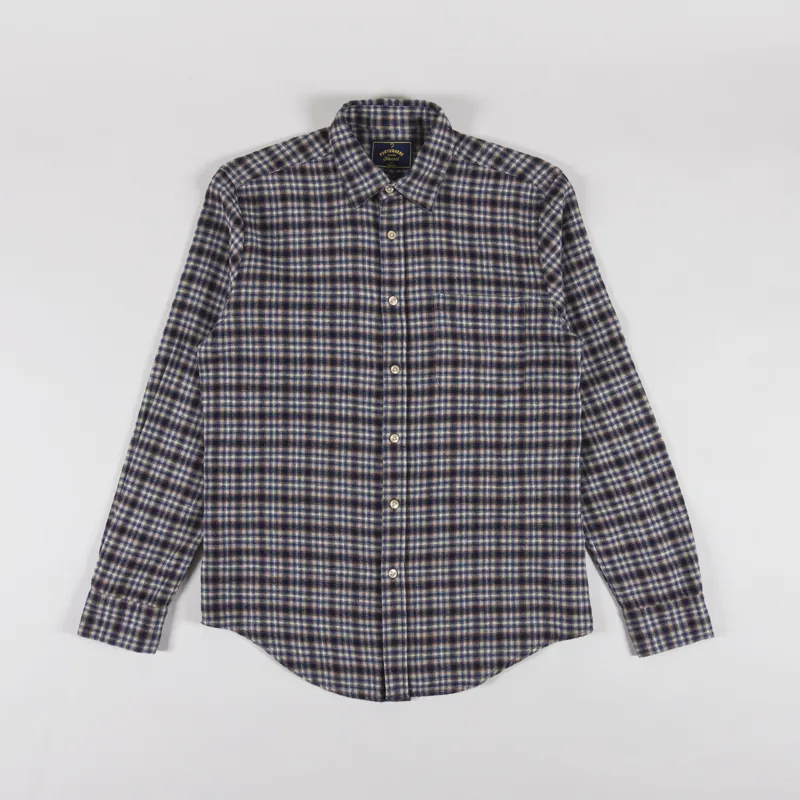 Portuguese Flannel Vouga Shirt Blue