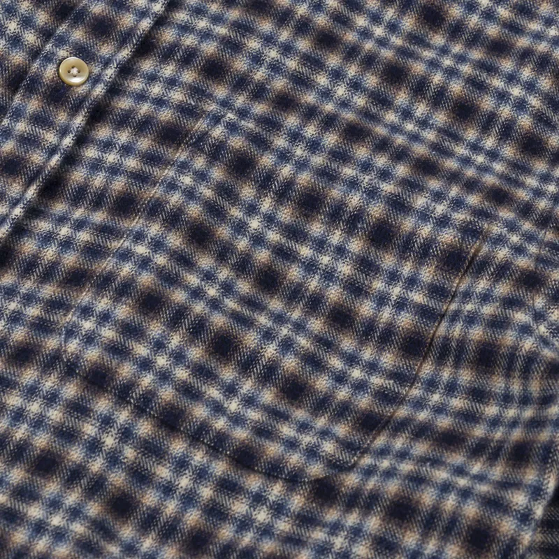 Portuguese Flannel Vouga Shirt Blue-4