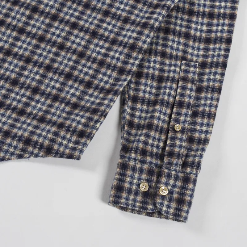 Portuguese Flannel Vouga Shirt Blue-7