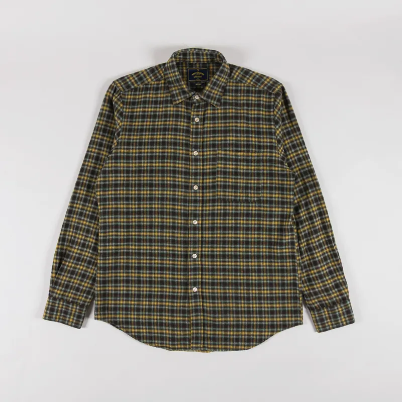 Portuguese Flannel Vouga Shirt Green