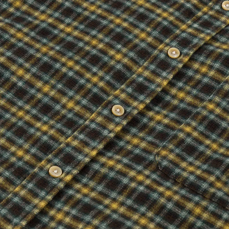 Portuguese Flannel Vouga Shirt Green-5