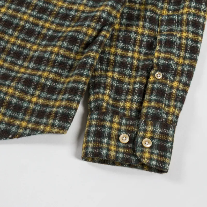 Portuguese Flannel Vouga Shirt Green-8