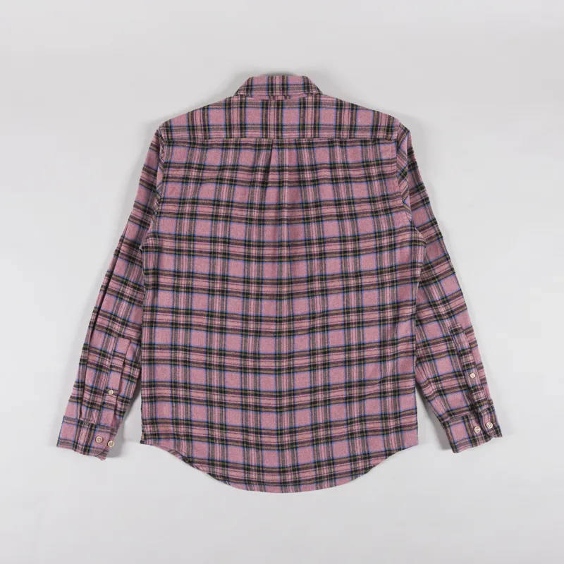 Portuguese Flannel Cais Shirt Rose-1