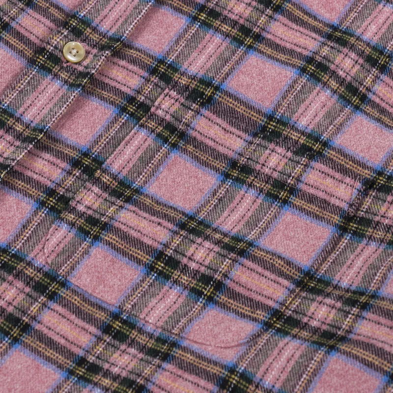 Portuguese Flannel Cais Shirt Rose-5