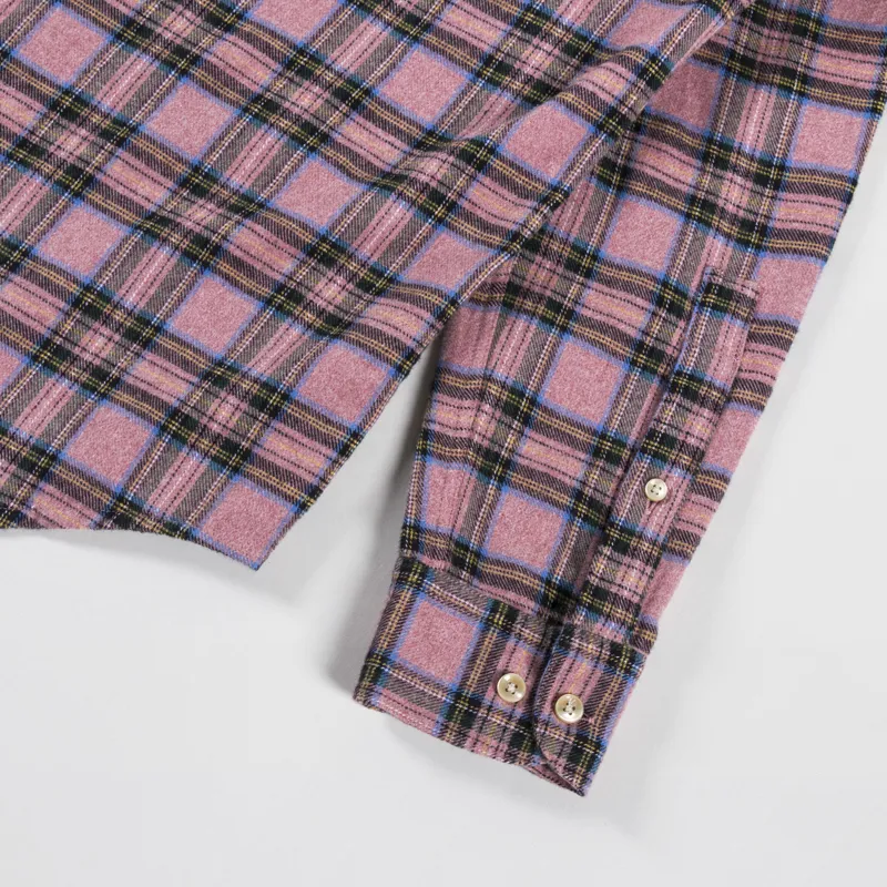 Portuguese Flannel Cais Shirt Rose-7