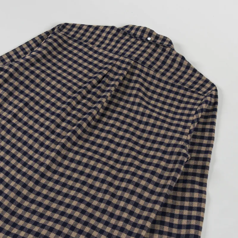 Portuguese Flannel Roca Shirt Brown-3