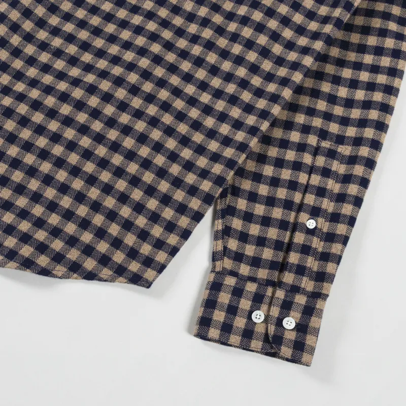 Portuguese Flannel Roca Shirt Brown-7