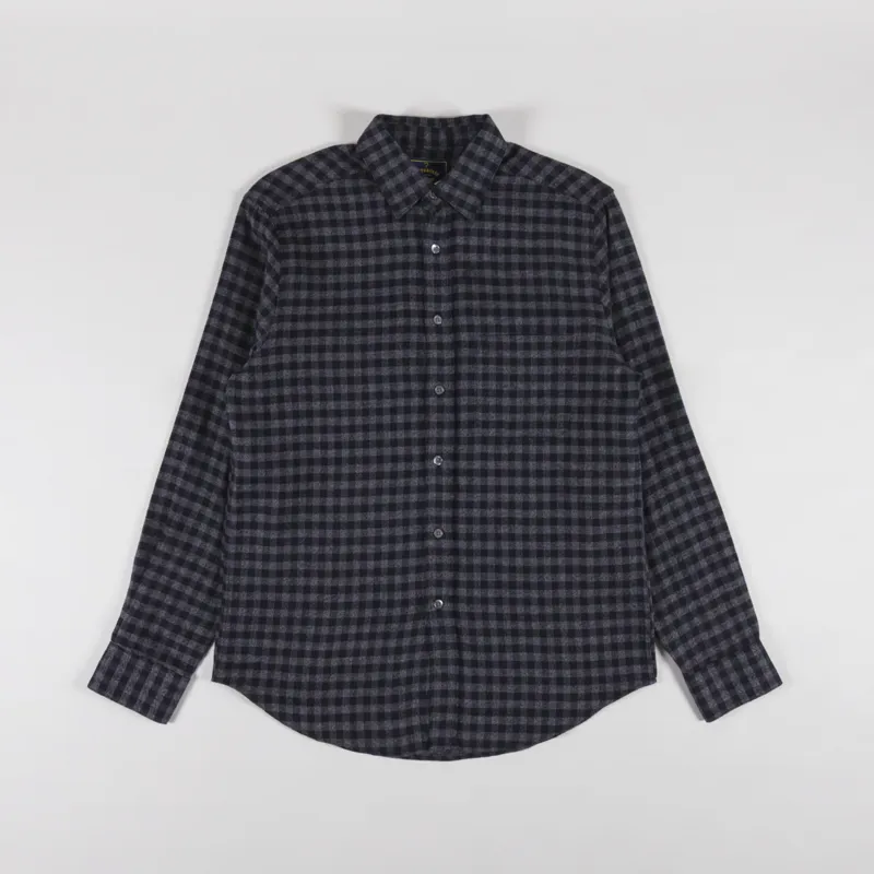 Portuguese Flannel Roca Shirt Grey