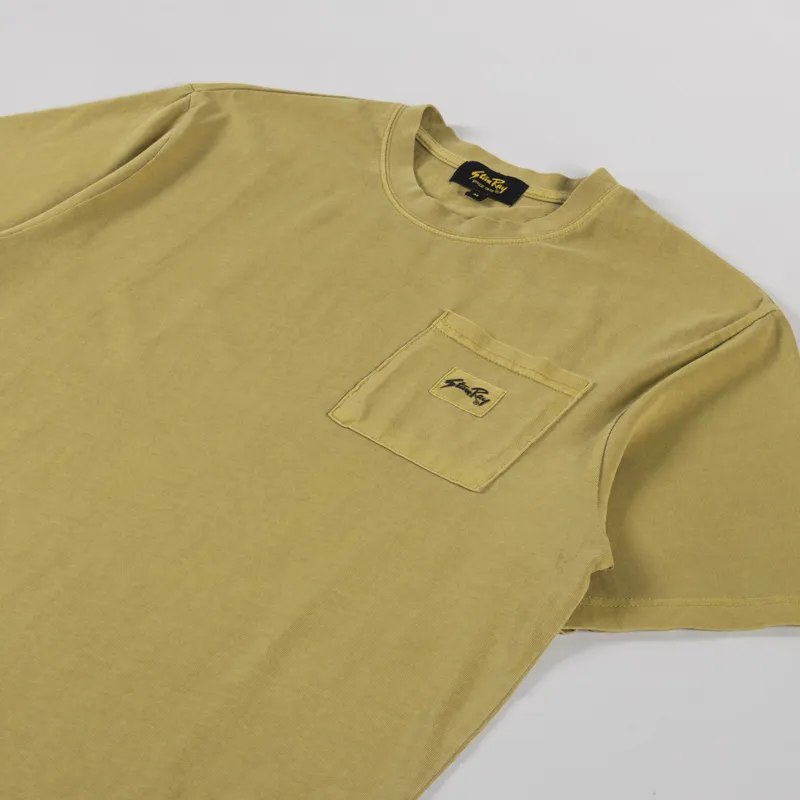 Stan Ray Patch Pocket T Shirt Washed Olive-1
