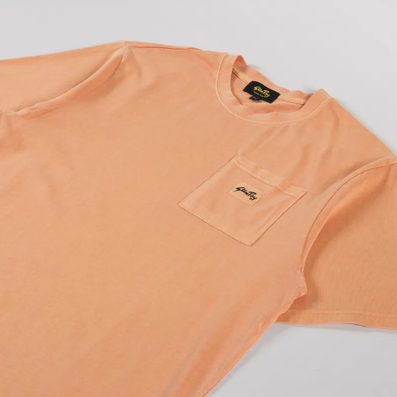 Stan Ray Patch Pocket T Shirt Washed Nugget-1