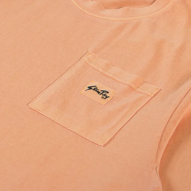 Stan Ray Patch Pocket T Shirt Washed Nugget-2