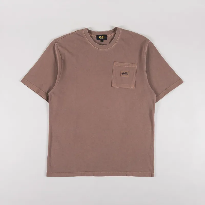 Stan Ray Patch Pocket T Shirt Washed Acorn