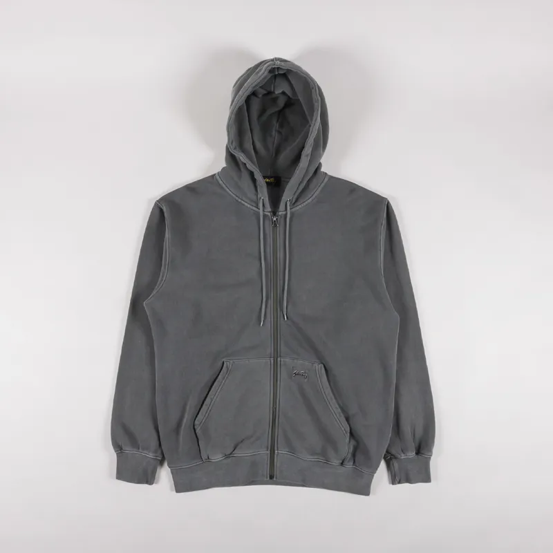 Stan Ray Patch Zip Hood Washed Black