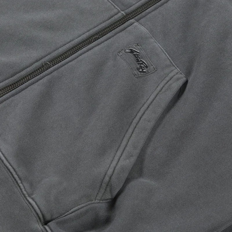 Stan Ray Patch Zip Hood Washed Black-5