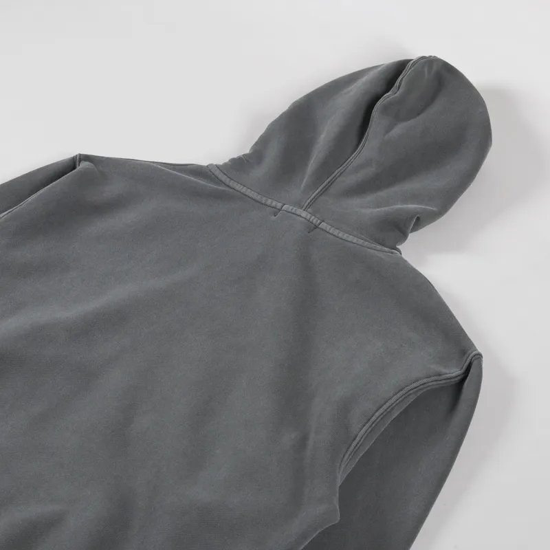 Stan Ray Patch Zip Hood Washed Black-3