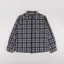 Stan Ray Zip Shirt Charcoal Plaid