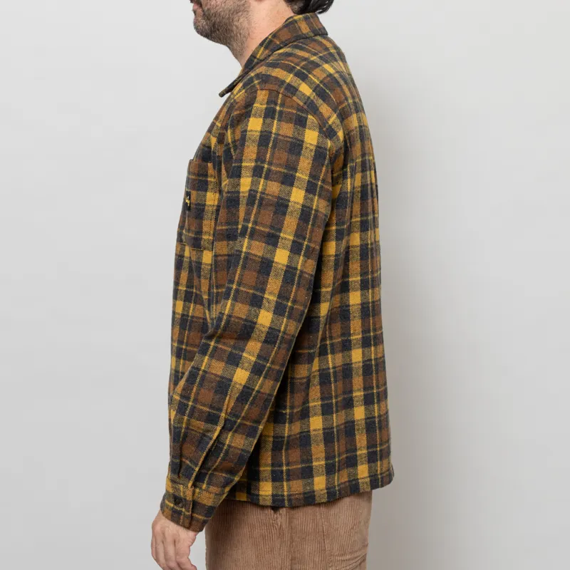 Stan Ray Zip Shirt Acorn Plaid-2