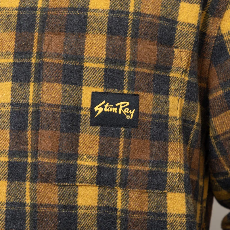 Stan Ray Zip Shirt Acorn Plaid-6