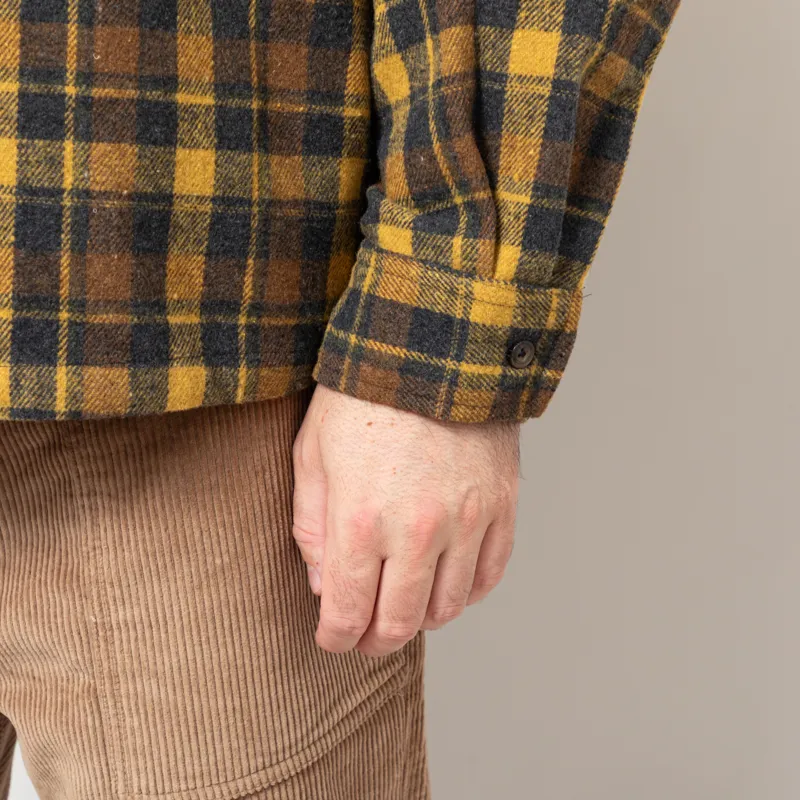 Stan Ray Zip Shirt Acorn Plaid-8