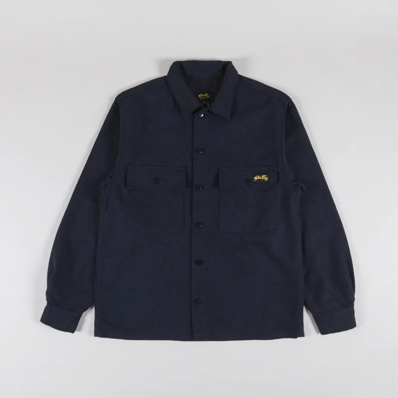 Stan Ray CPO Shirt Navy Heather