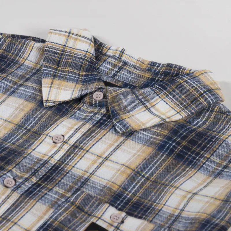 Stan Ray Flannel Shirt Navy Plaid-4