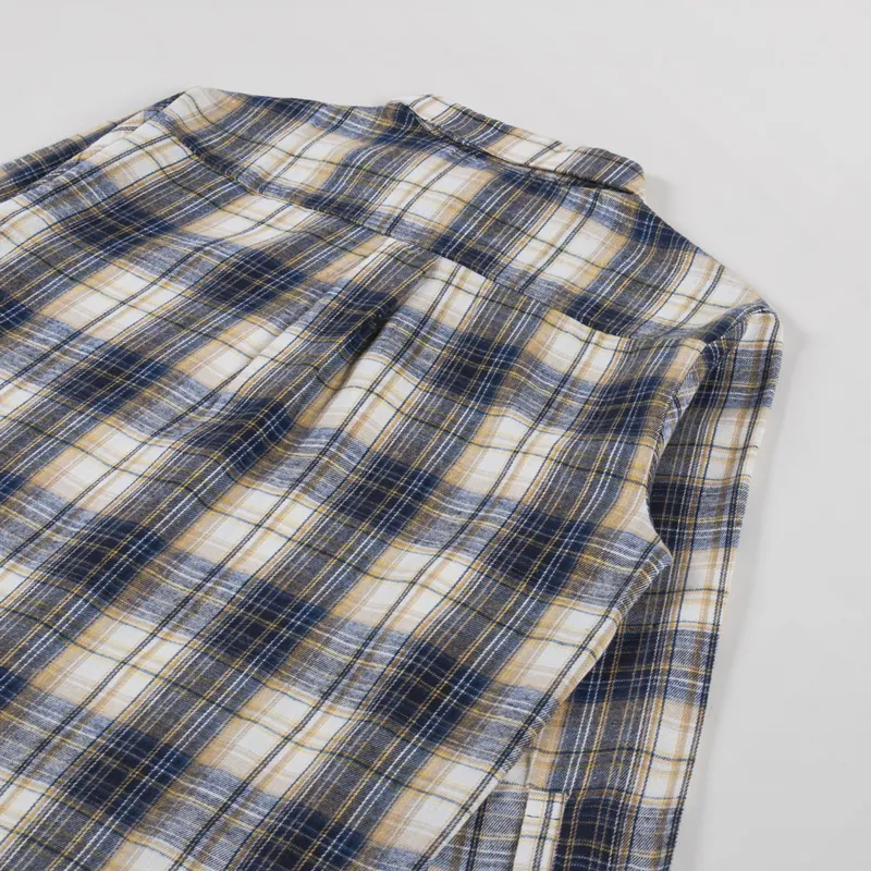 Stan Ray Flannel Shirt Navy Plaid-3