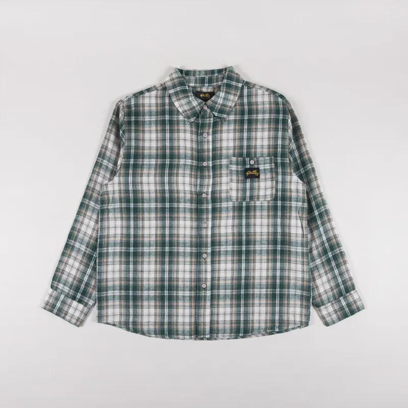 Stan Ray Flannel Shirt Green Plaid