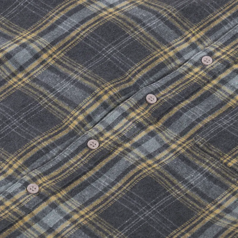 Stan Ray Flannel Shirt Charcoal Plaid-6