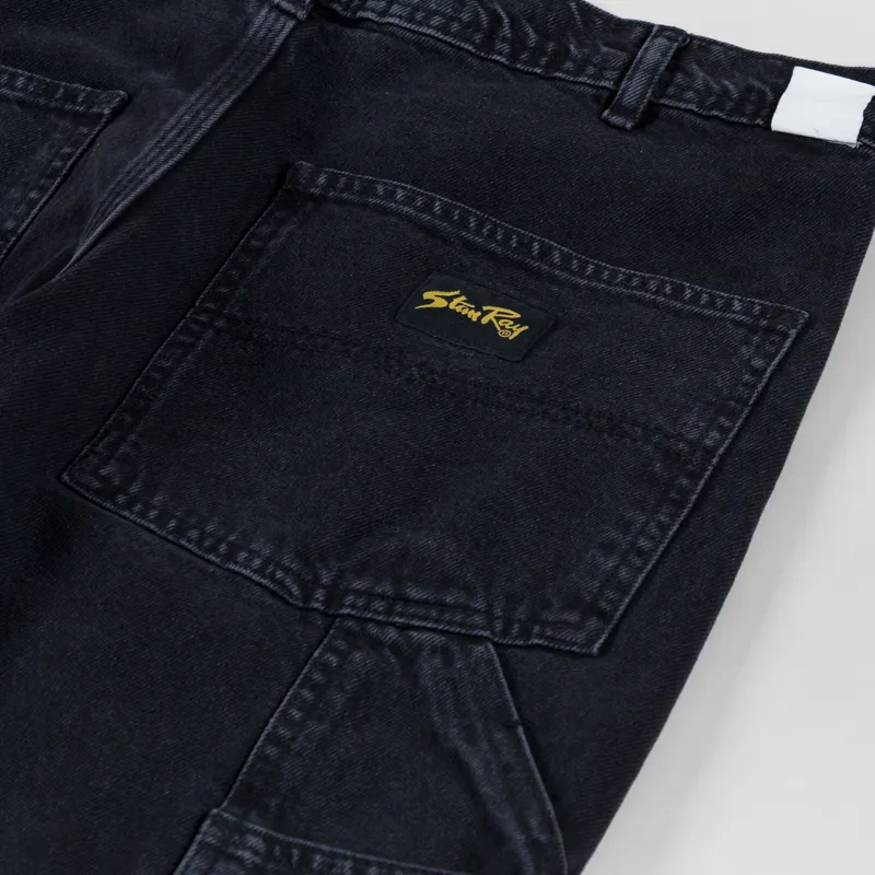 Stan Ray OG Painter Pant Stonewashed Black Denim-9