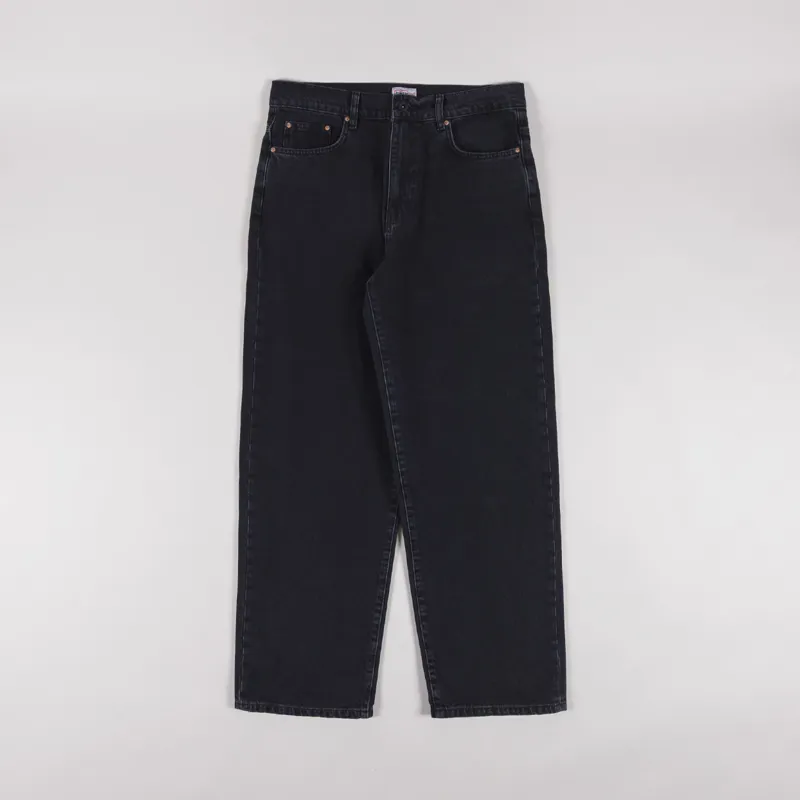 Stan Ray Wide 5 Jeans Stonewashed Black Denim