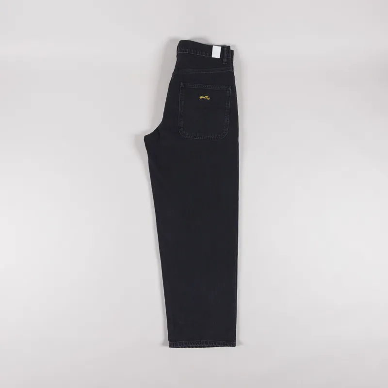 Stan Ray Wide 5 Jeans Stonewashed Black Denim-2