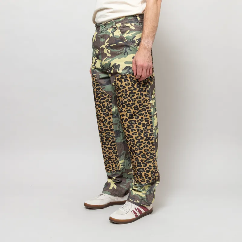 Stan Ray Double Knee Pants Woodland DPM Duck Leopard Duck Mix-1