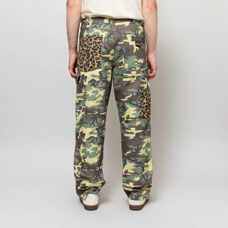 Stan Ray Double Knee Pants Woodland DPM Duck Leopard Duck Mix-3