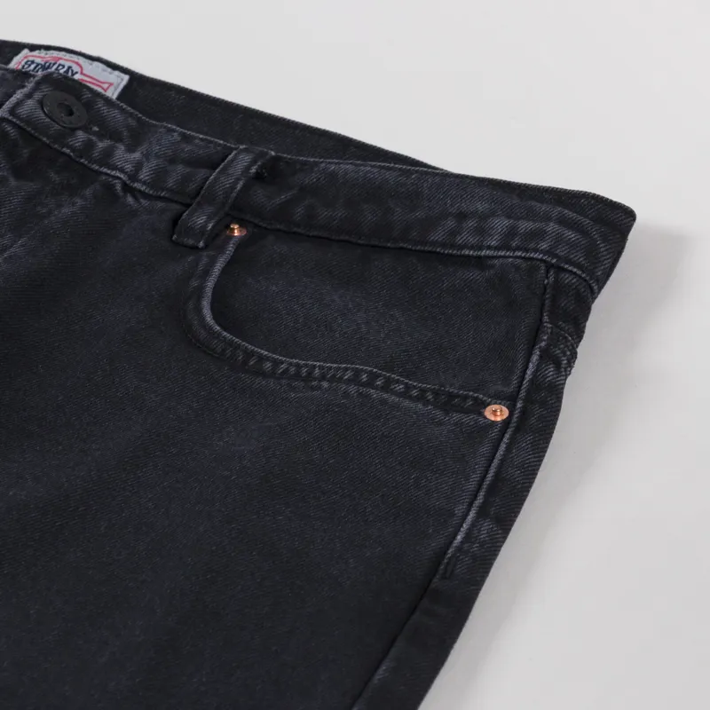 Stan Ray Standard 5 Jeans Stonewashed Black Denim-7