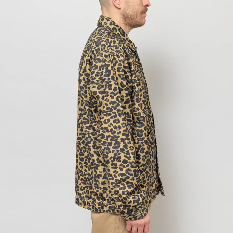 Stan Ray Coverall Jacket Leopard Camo-5